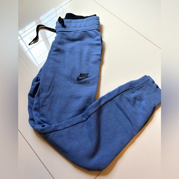 Nike Pants - Nike blue/black joggers